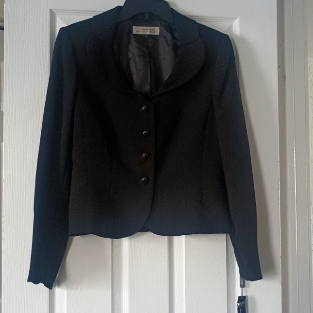 Tahari Black Jacket